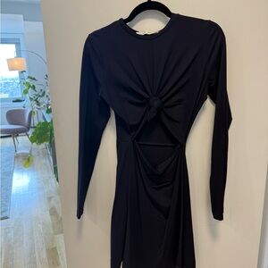 Susana Monaco long sleeve Knot Dress